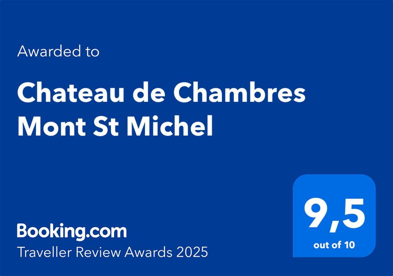 Saint-James Chateau De Chambres Mont St Michel المظهر الخارجي الصورة